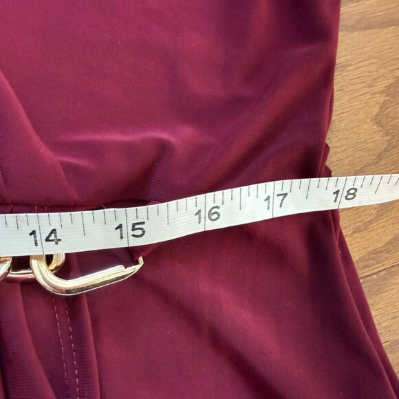 👗 Wrap-Style Midi Dress with Buckle Waist | Tradition | Good Condition - Picture 7 of 7